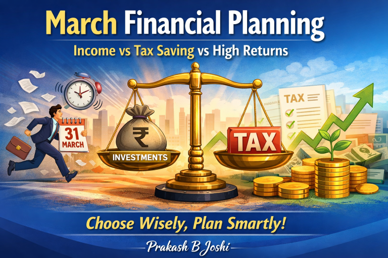 March Financial Planning: Balancing Income, Tax Saving& Wealth Creation